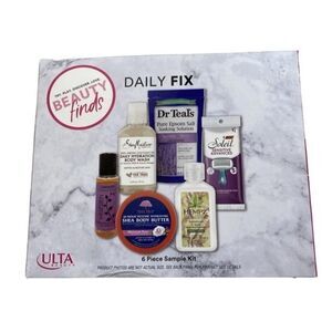Ulta Beauty Finds Daily Fix 6 Piece Sample Kit Body Care Samples Gift Set